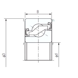 Bearing 40TAB09-2LR