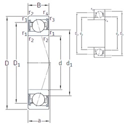 Bearing S71903 CE/P4A