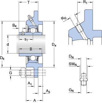 Bearing FYC 20 TF