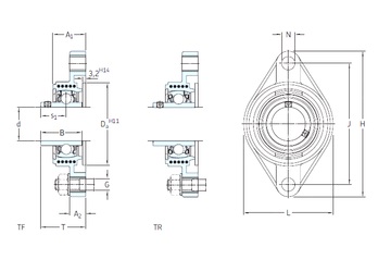 Bearing FYTBK 30 TR