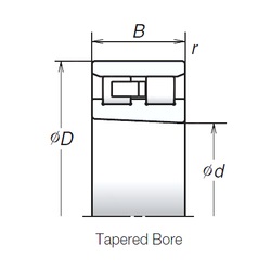 Bearing NN3016ZTBKR