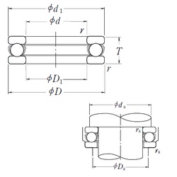 Bearing 51411