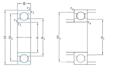Bearing 6210-2RS1/HC5C3WT
