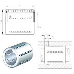 Bearing KH20-PP