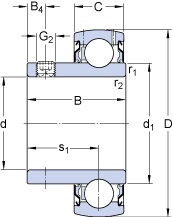 Bearing YAT 205-014