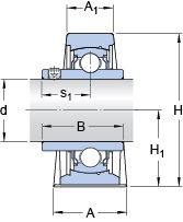 Bearing SY 1.3/16 TF/VA201