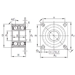 Bearing ZKLR1244-2RS