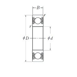 Bearing 6810DDU