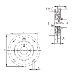 Bearing PMEY45