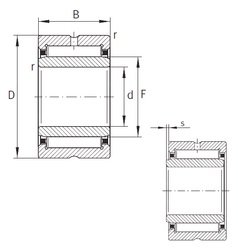 Bearing NKI70/25-XL