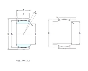 Bearing GEZ312TXE-2LS