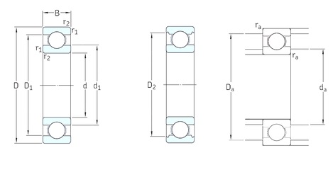 Bearing D/W R166