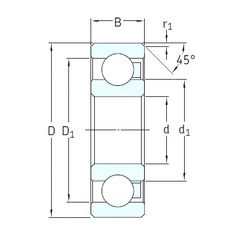 Bearing 6208/HR22T2