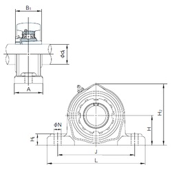 Bearing UKPK319+H2319