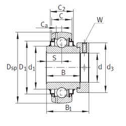 Bearing GE50-KRR-B-FA164