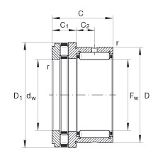 Bearing NKXR35