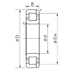 Bearing NP 420