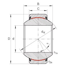 Bearing GE50-FW-2RS