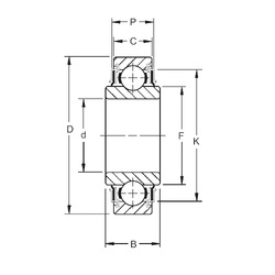 Bearing 207KRR