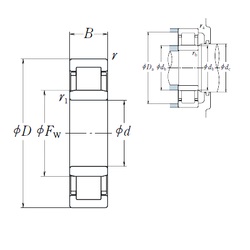 Bearing NU 406