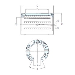 Bearing LBCF 50 A