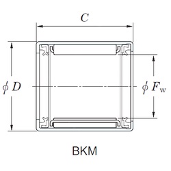 Bearing 12BKM1816UU