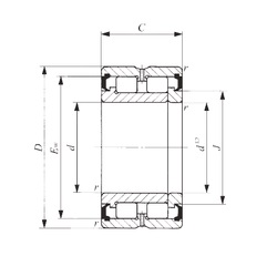 Bearing NAG 4916UU