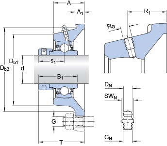 Bearing FY 2.7/16 WF