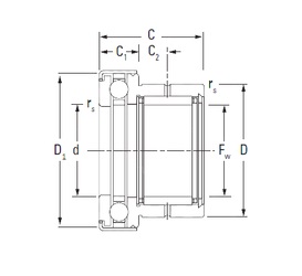 Bearing NAXK15Z