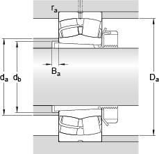Bearing 22213 EK + H 313