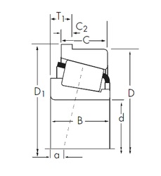 Bearing 86650/86100-B