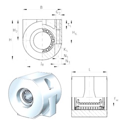 Bearing KGHA40-PP