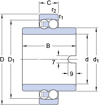 Bearing 11204 ETN9