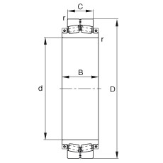 Bearing 240SM400-MA