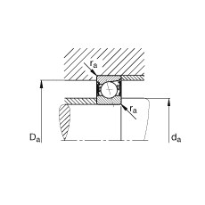 Bearing B71917-E-2RSD-T-P4S