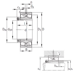 Bearing 230/530-B-K-MB+H30/530