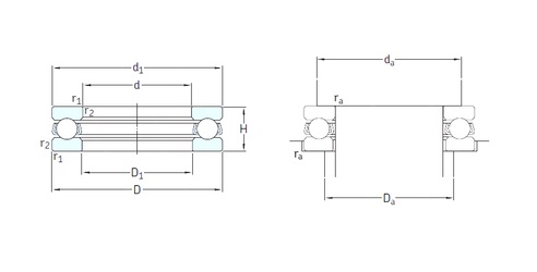 Bearing 51112