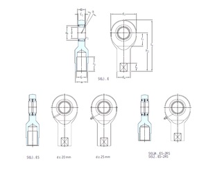 Bearing SIA40ES-2RS