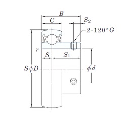 Bearing UC212-38