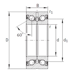 Bearing ZKLN50110-2Z