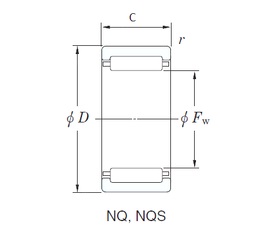 Bearing NQ45/20