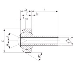 Bearing SNA 4-40