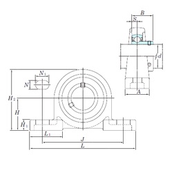 Bearing BLP208-24