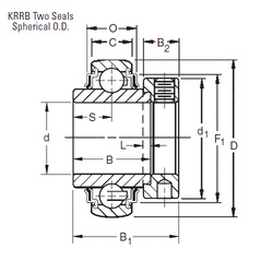 Bearing 1103KRRB3