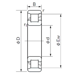 Bearing N 212