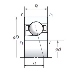 Bearing 25BGR02H