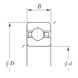 Bearing KAC055