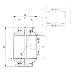 Bearing GE 20GS-2RS