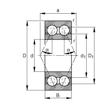 Bearing 3307-BD-TVH