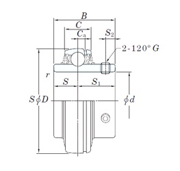 Bearing UC204S6